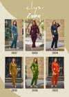 Zaira By Clysi Viscose Silk Thread & Handwork Co Ord Set